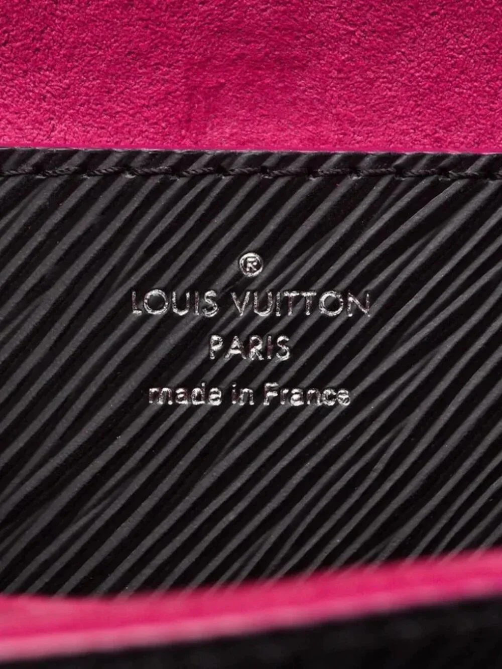 Louis Vuitton Black Epi Leather Twist MM Bag
